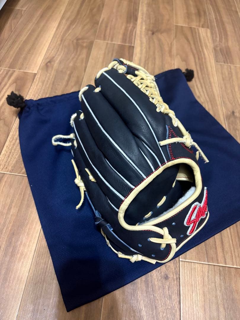 久保田スラッガー 限定 軟式グローブ 湯もみ型付け済み M00型 内野 内野手用