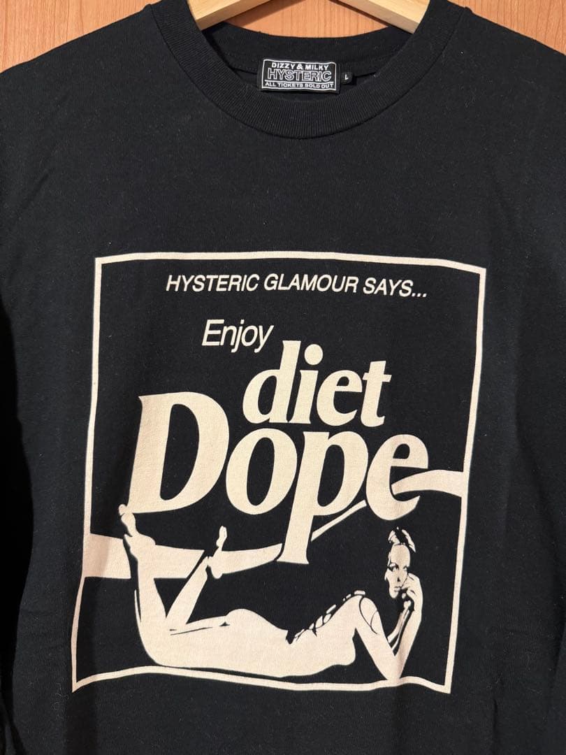 【新品同様】HYSTERIC GLAMOUR ヒステリックグラマー　ロンT