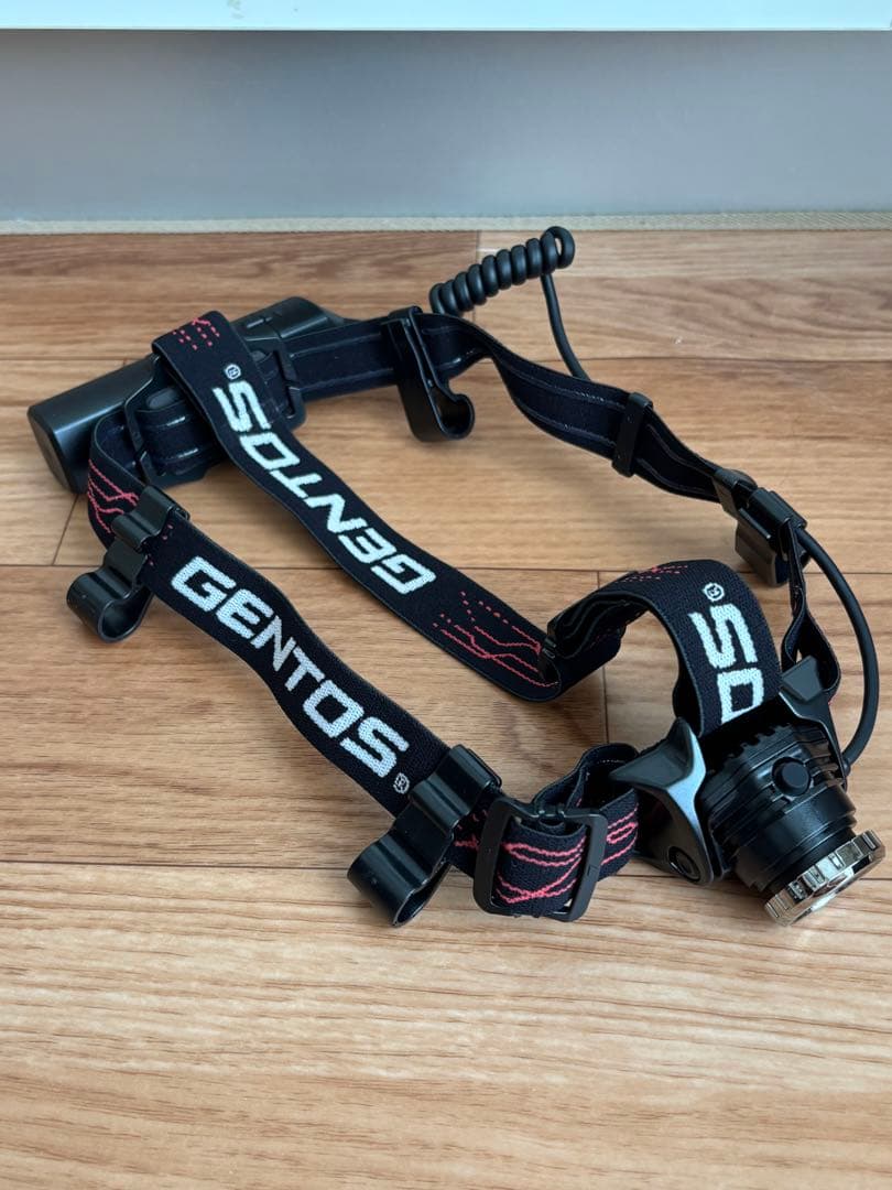 GENTOS ジェントス　GH-118RG ヘッドランプ