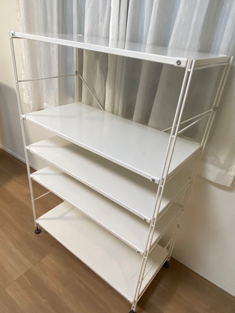 無印良品⭐︎スチールユニットシェルフ・84cm 棚×5枚