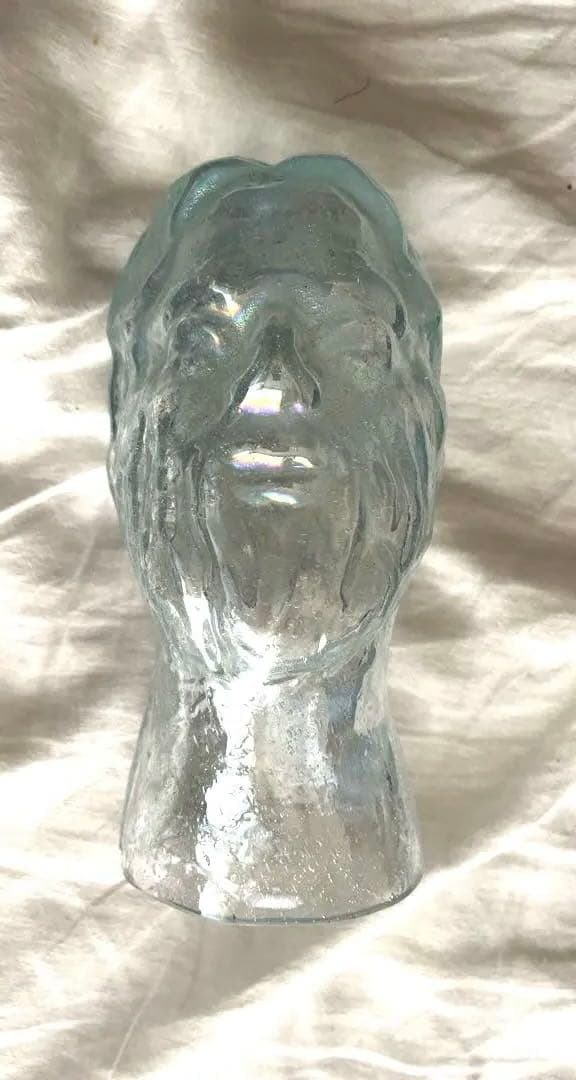 ヴィンテージフラワーベース　フェイス　ミッドセンチュリー　アート　オブジェ