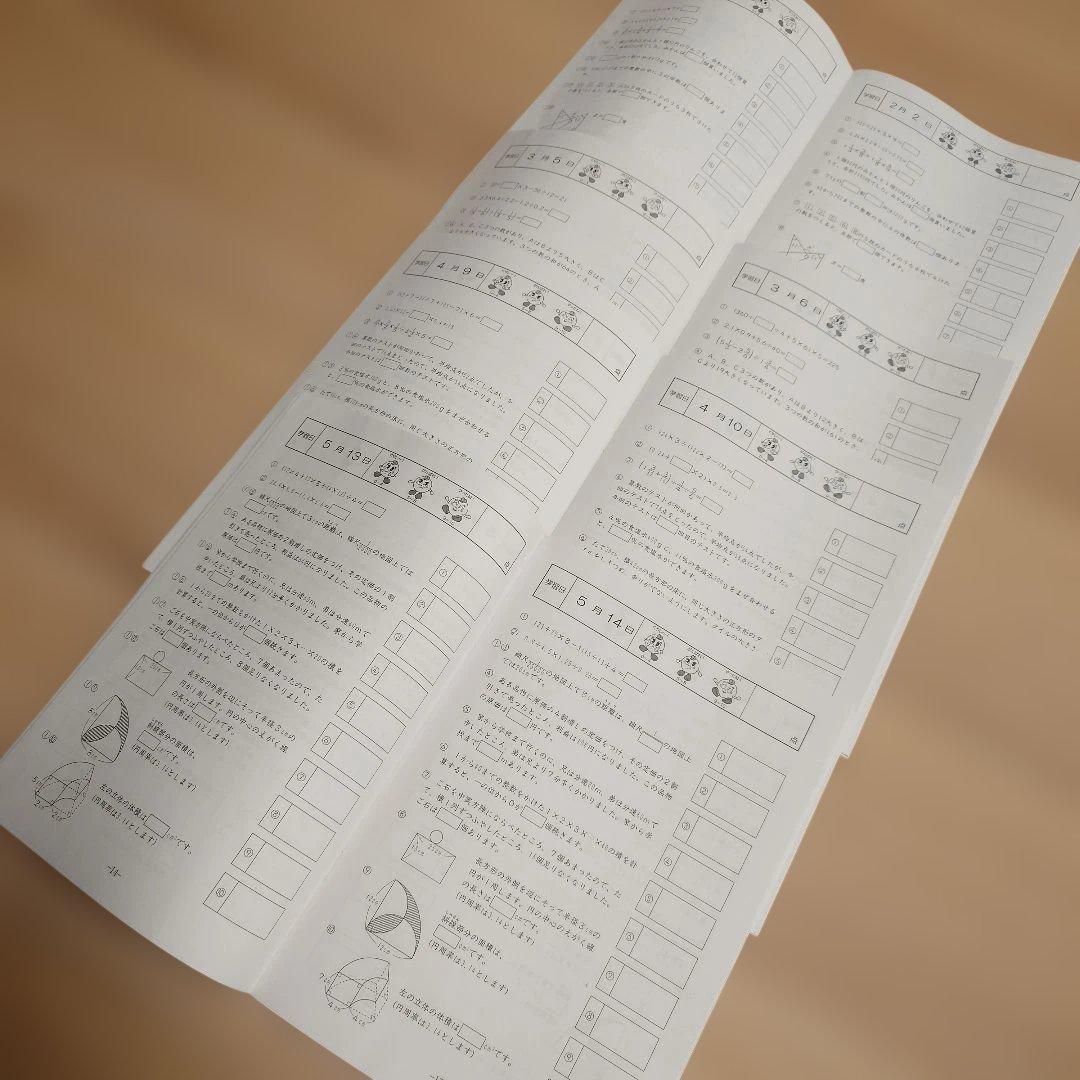 SAPIX 小6 最新版！ 書き込みなし 基礎力トレーニング 確認テスト付き☆