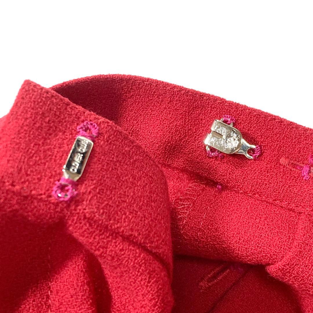 CHANEL シャネル ゴールドココボタン プリーツスカート ヴィンテージ 34