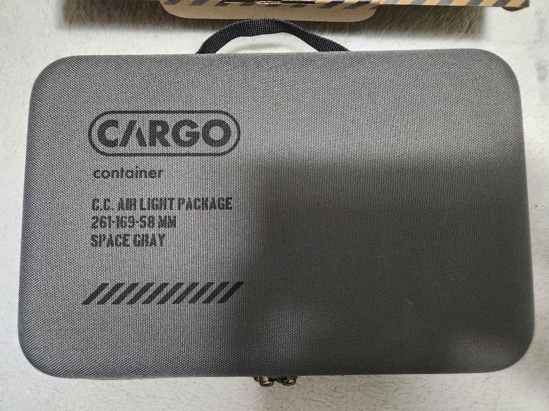 【CARGO CONTAINER】AIR LIGHT2本&充電器&ケース　グレー