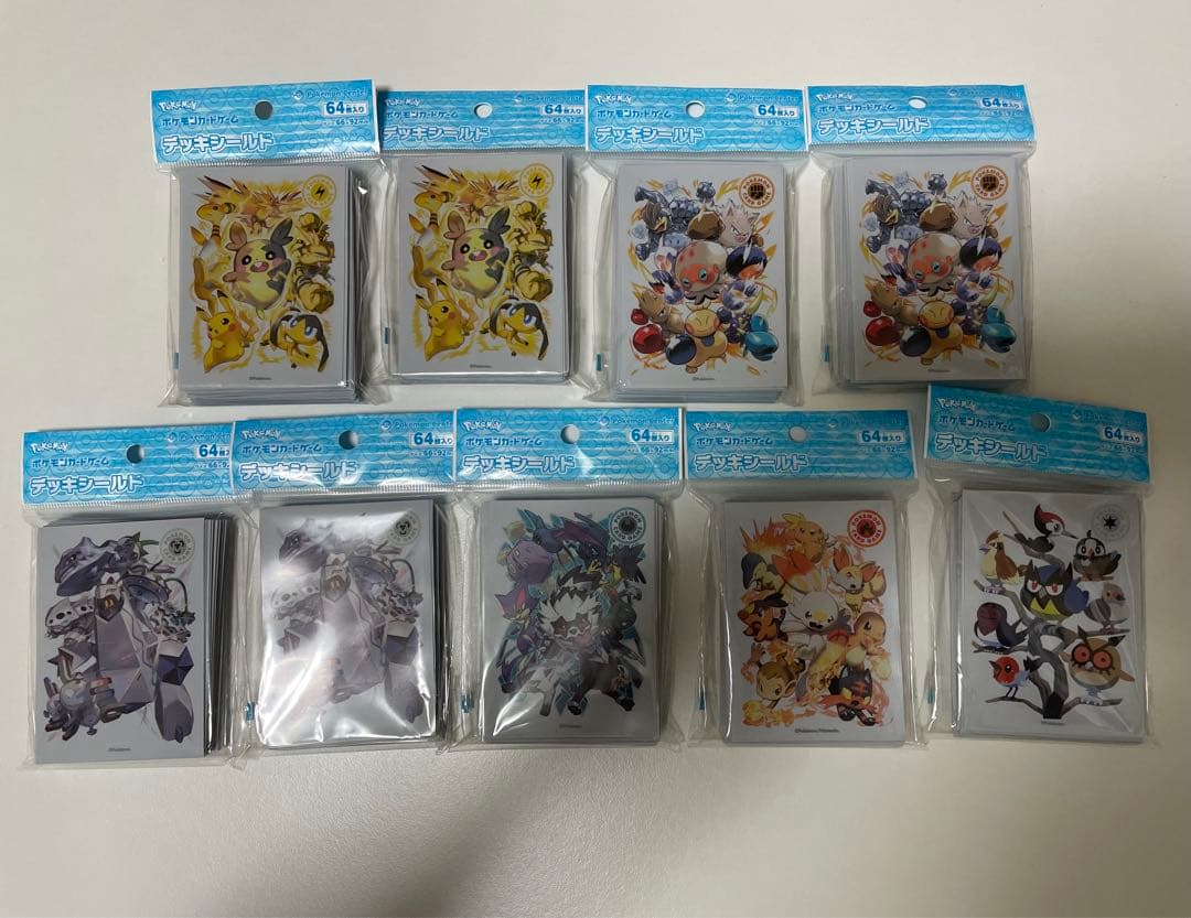 ポケモンカードゲーム タイプファイターズ まとめ売り スリーブ デッキシールド
