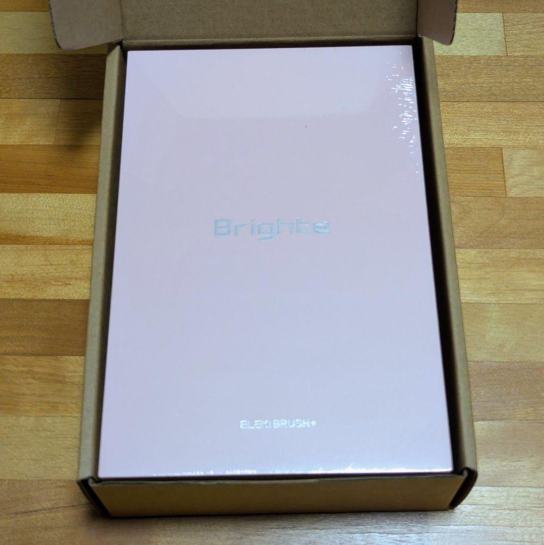 ​新品・未開封　ブライト エレキブラシ+　限定ピンク色