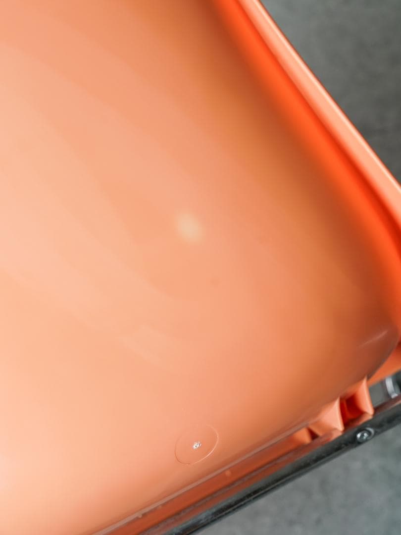 MOD ELENA スタッキングチェア 2脚 オレンジ色 ミッドセンチュリ