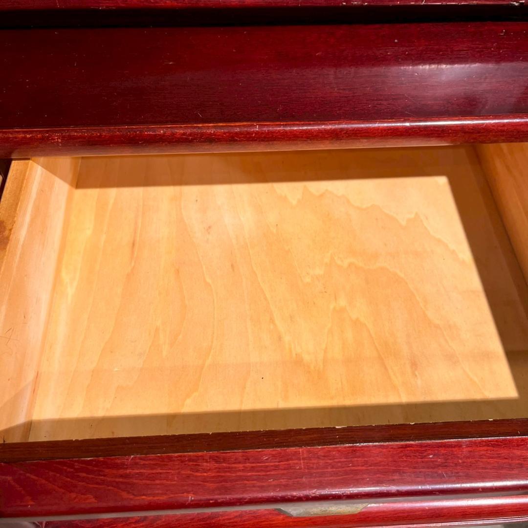 カリモク ライティングデスク キャビネット ライティングビューロー 収納棚