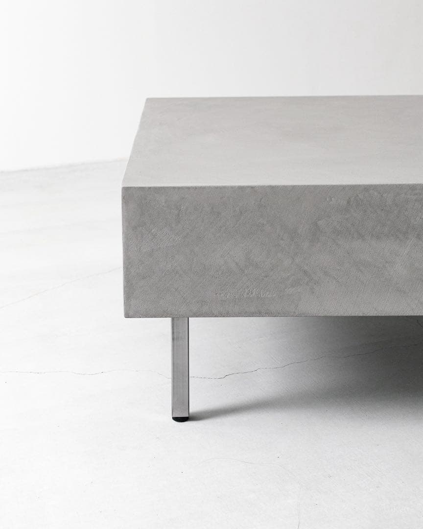 m*p様 コンクリカグ　モールテックス　センターテーブル　ブロックテーブル