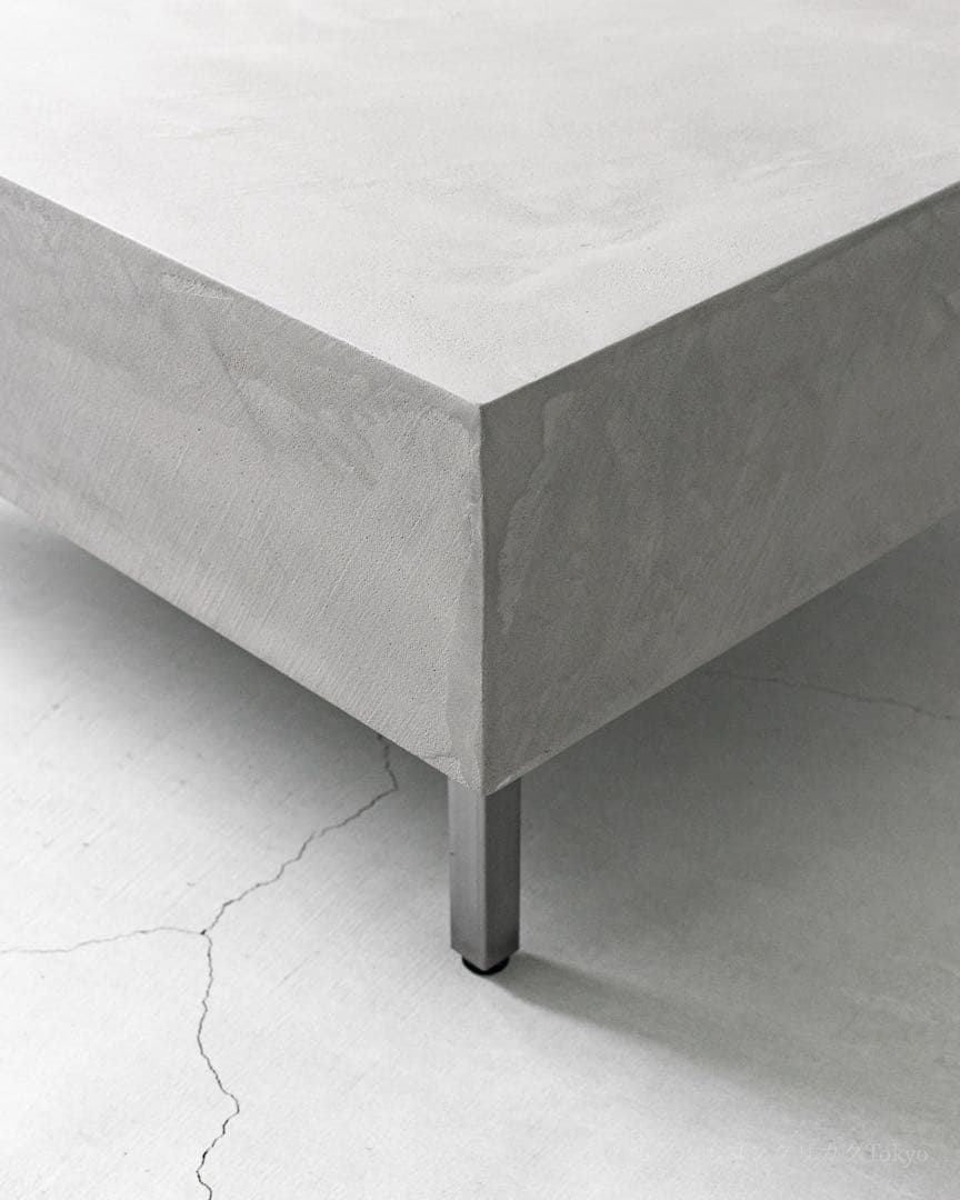 m*p様 コンクリカグ　モールテックス　センターテーブル　ブロックテーブル