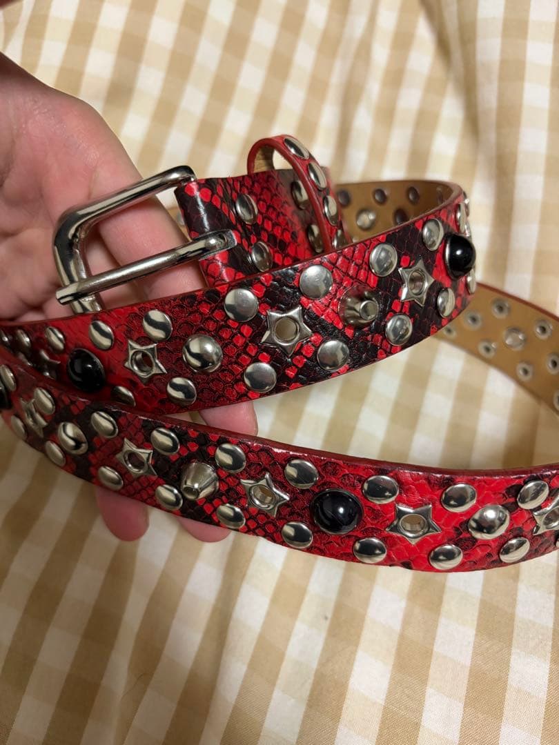 Jaded London スタッズ付きベルト