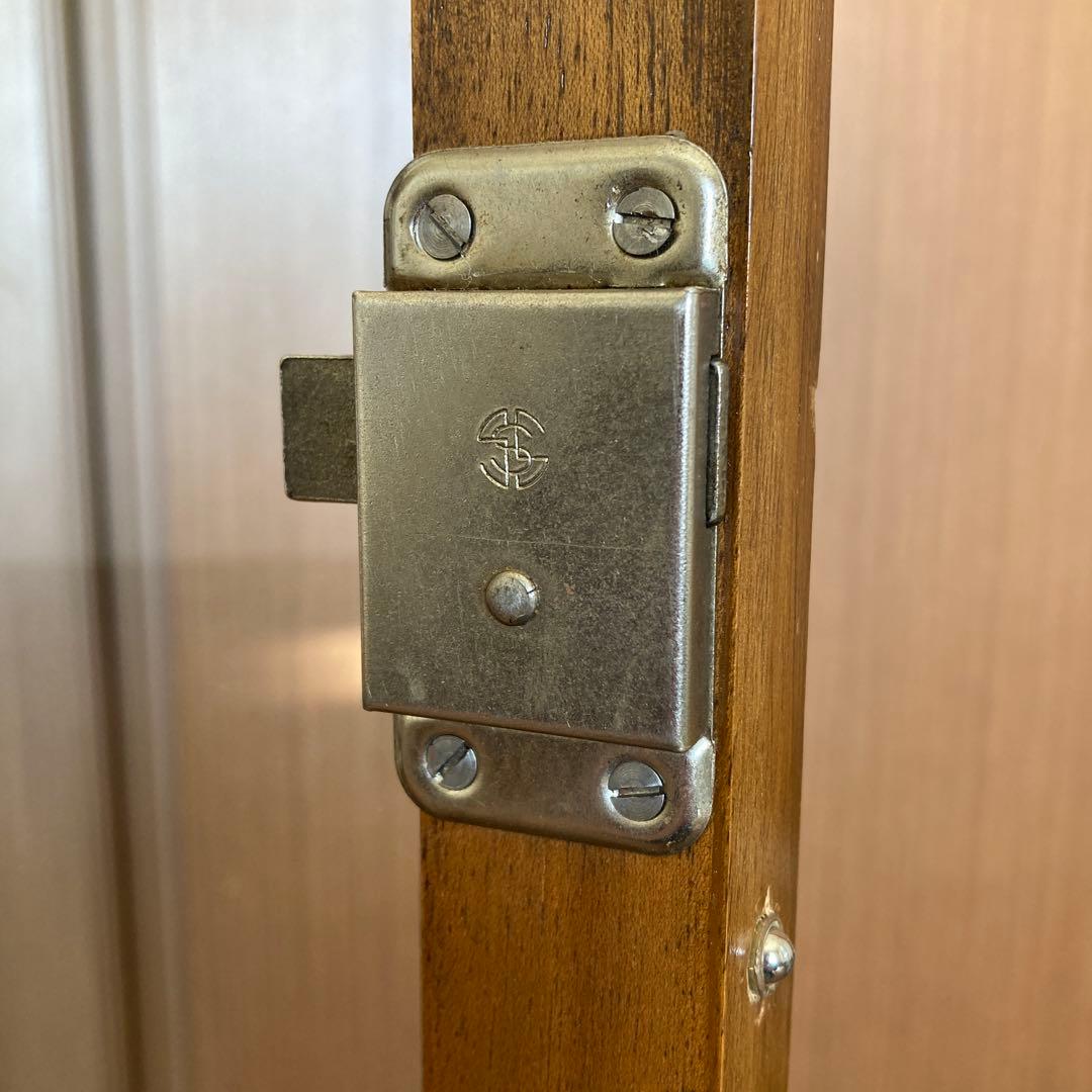 英国 アンティーク ガラスキャビネット