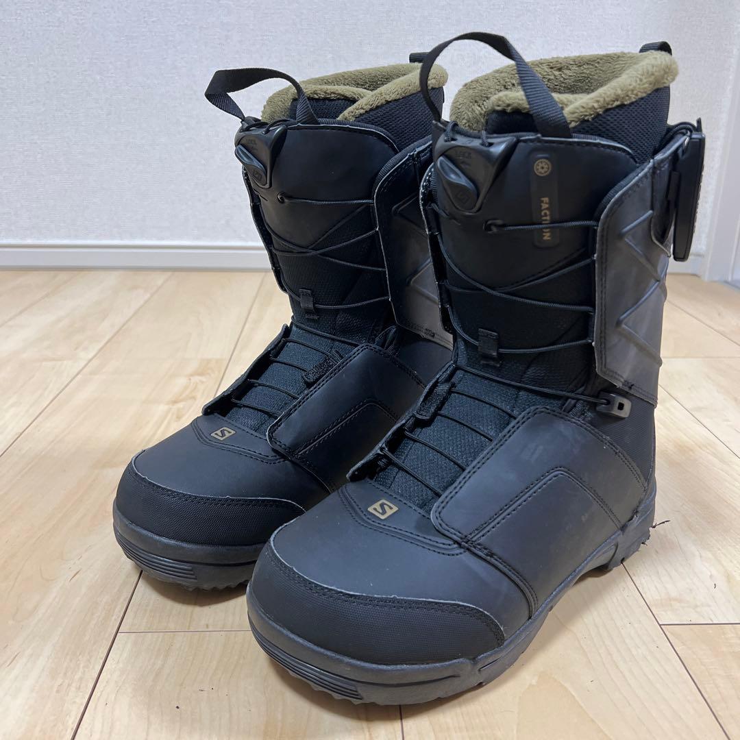 【美品_即日発送】SALOMON スノボブーツFACTIONファクション26cm