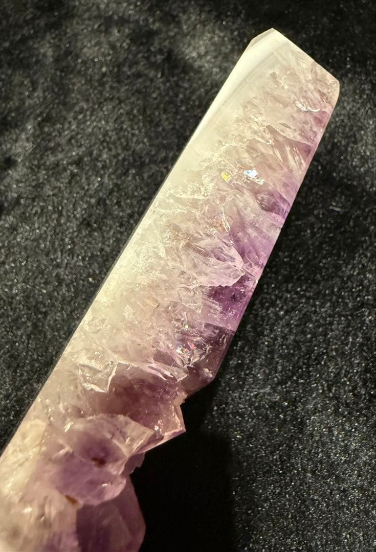 BIGサイズ♡ アメジストアゲート タワー ポイント ① 瑪瑙 紫 天然石