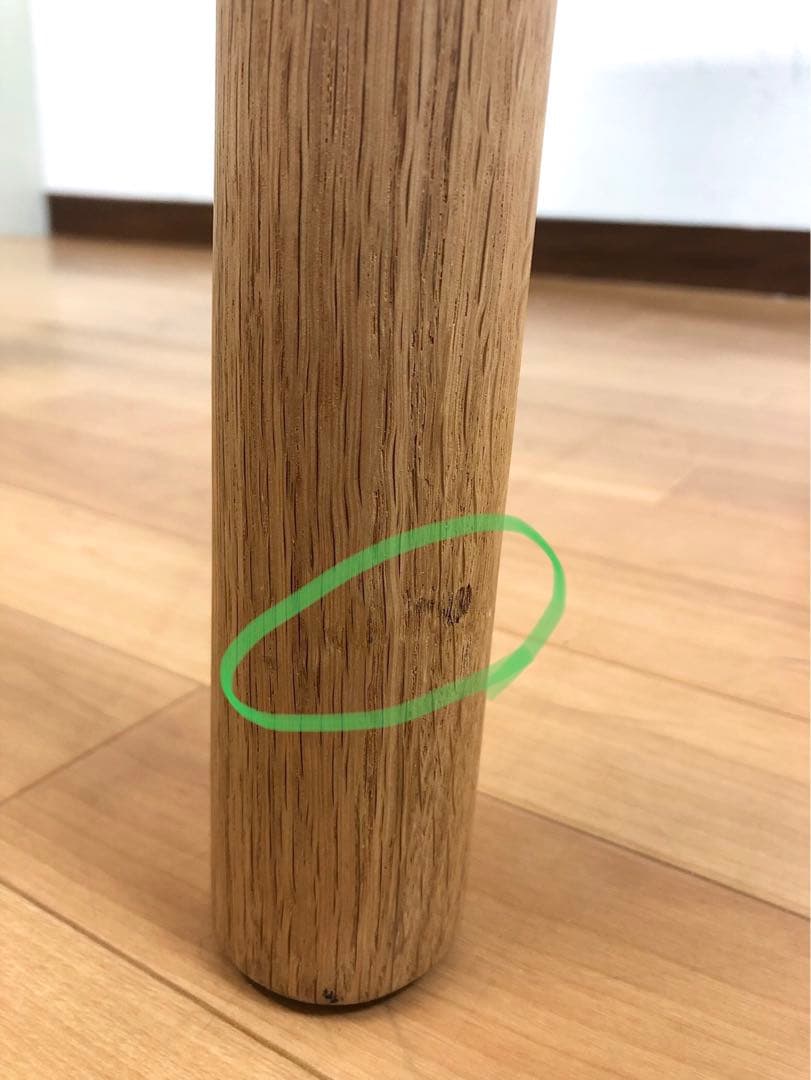 美品 IDEE STILT TABLE 1000 Green Black デスク