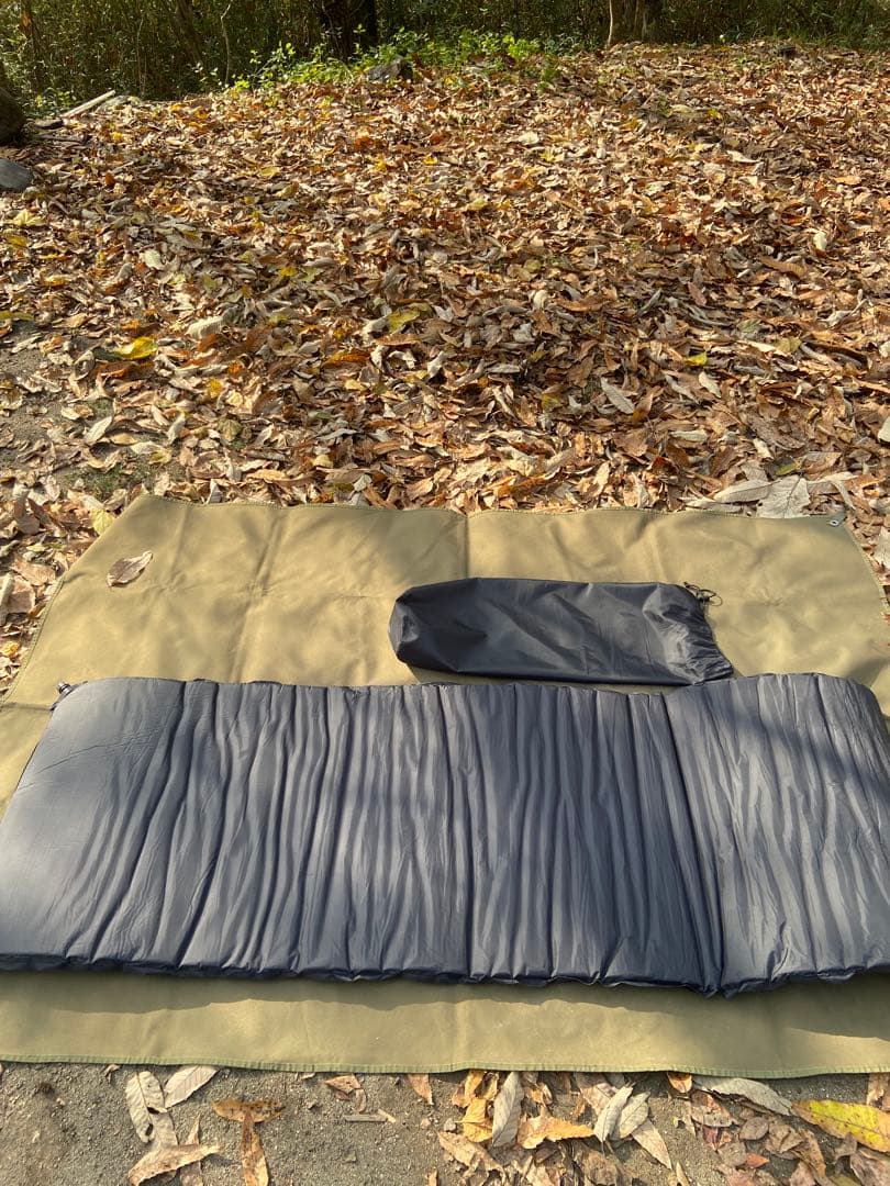 美品ALPIDEX (アルピデックス) 軽量ローコット +インフレータブルマット