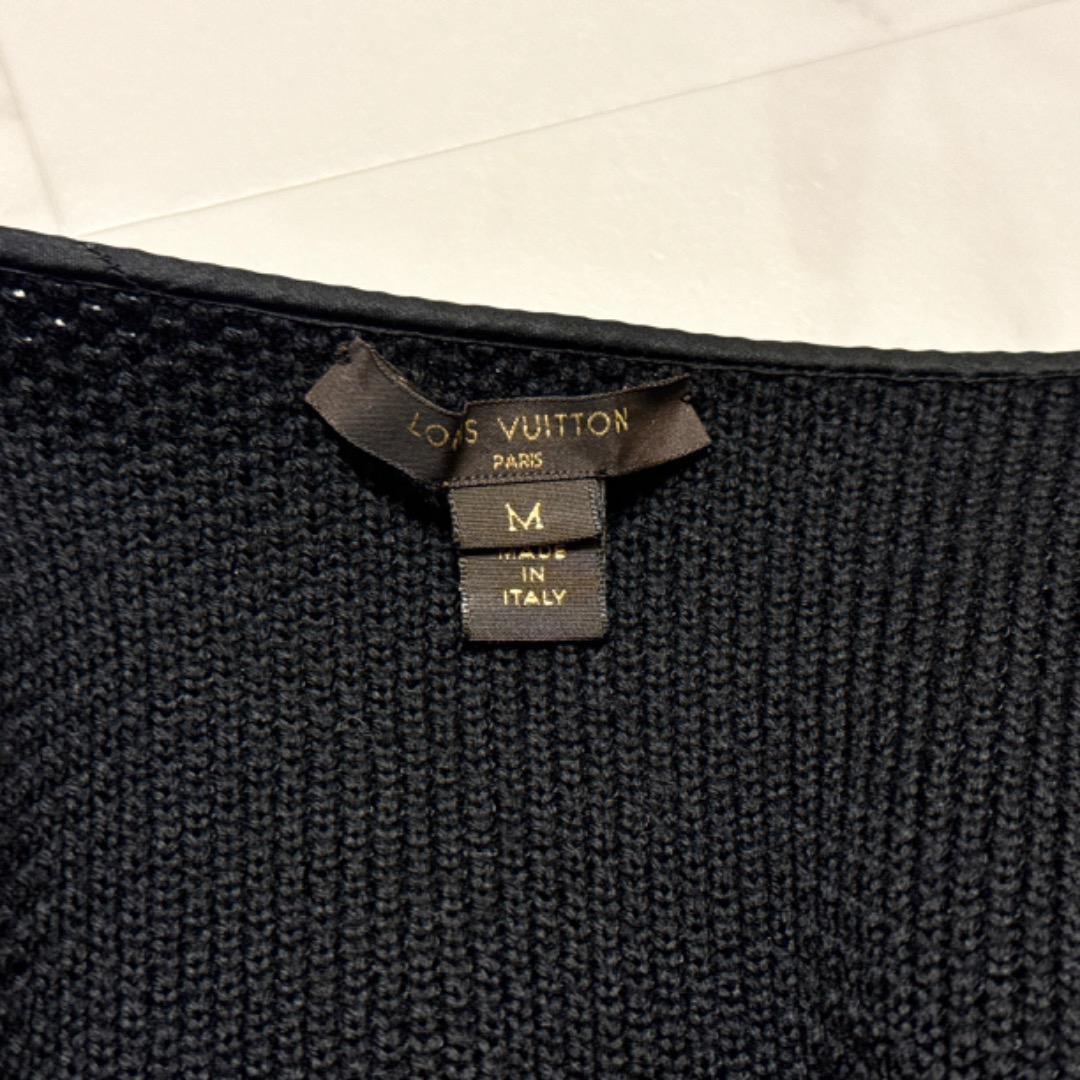 美品 LOUIS VUITTON F4KC200DL ボウタイ ノーカラーコート