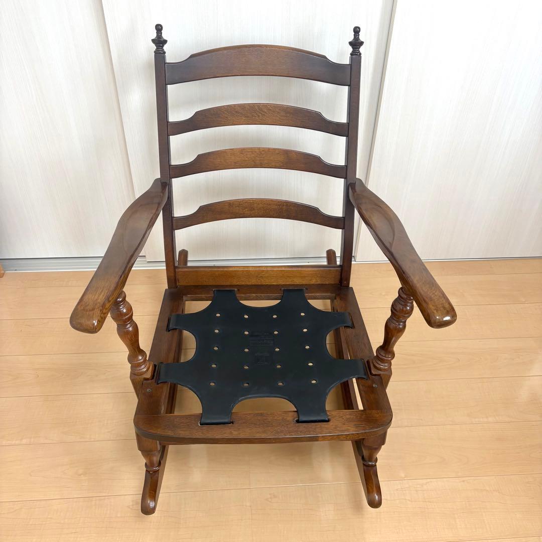 【美品】飛騨産業 キツツキマーク ロッキングチェア