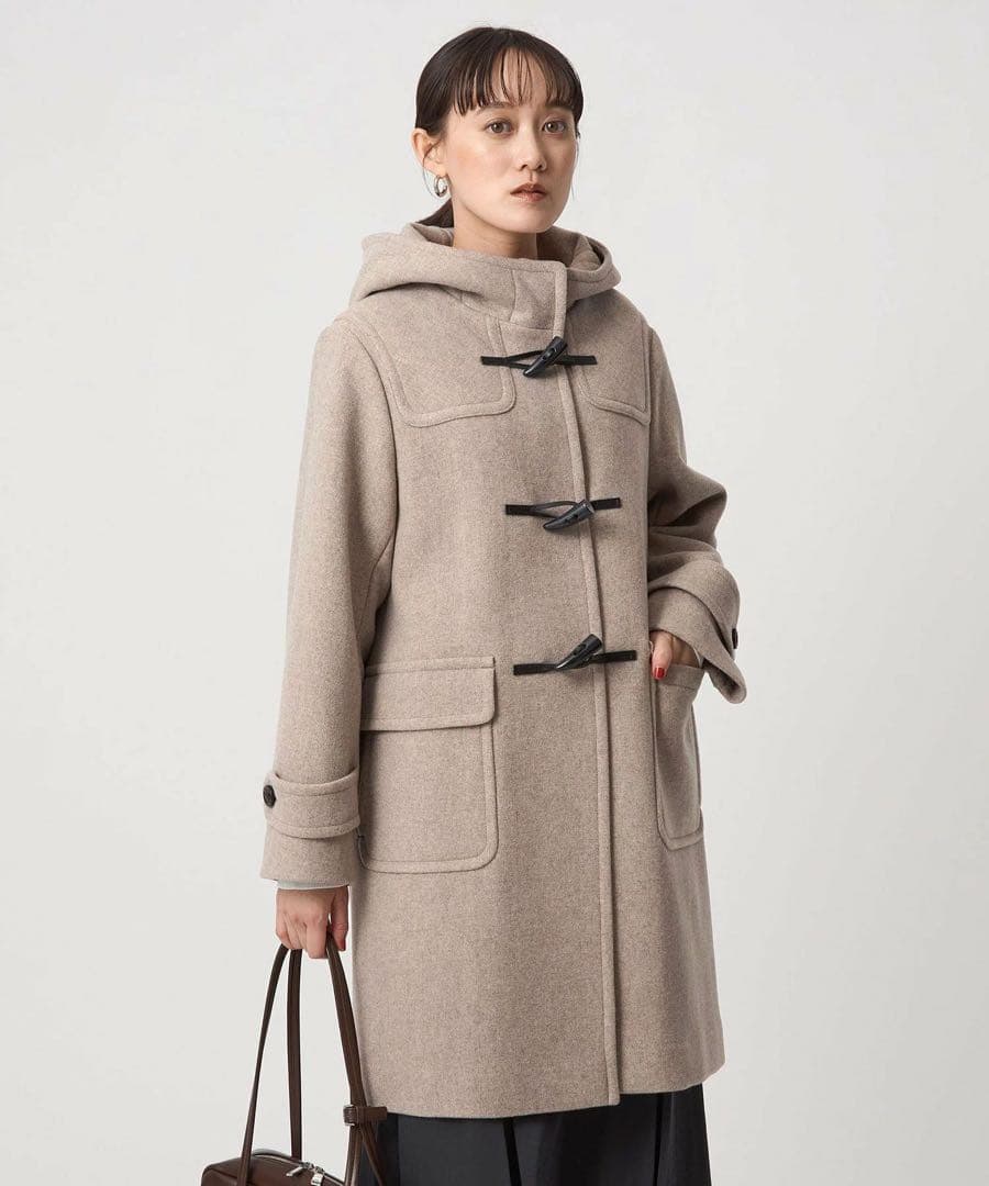 GREEN LABEL RELAXING ダッフルコート サイズ36 ナチュラル