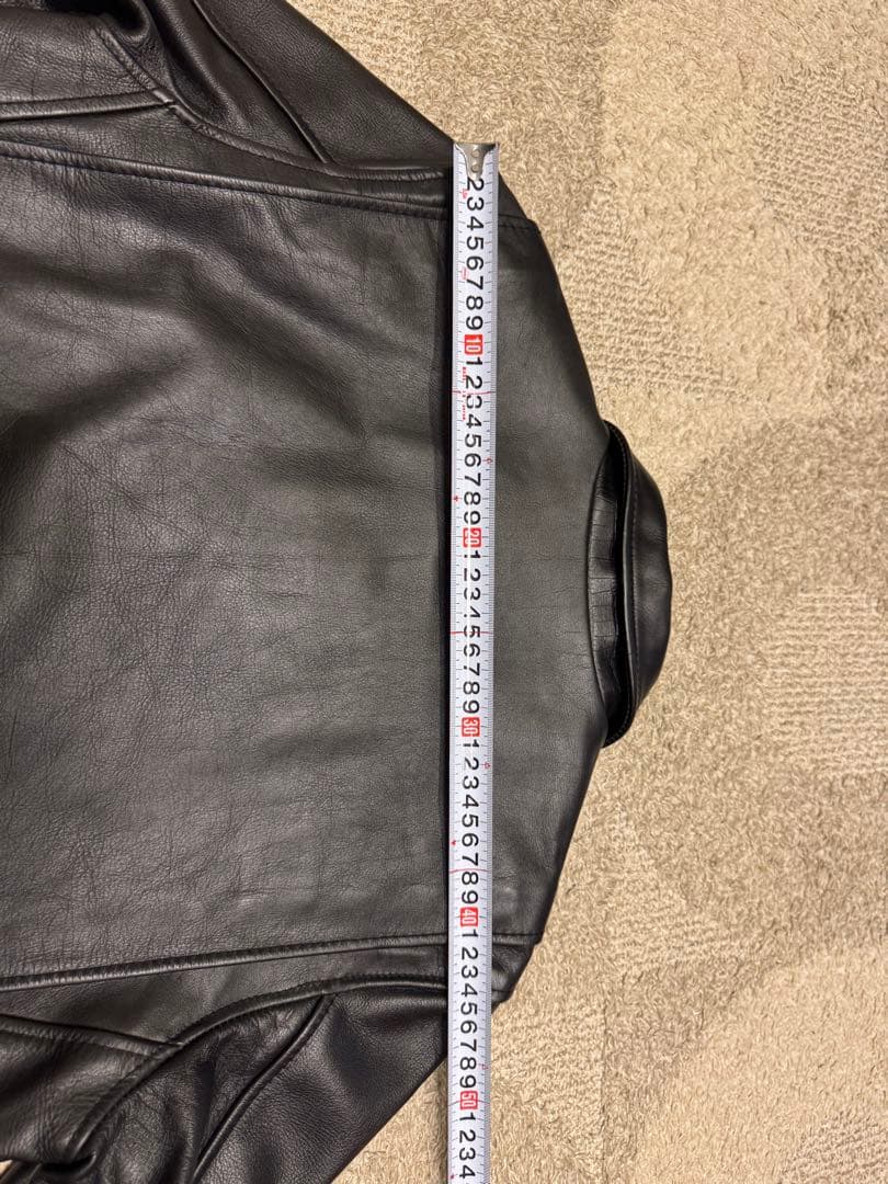 schott✖️stussy シングルライダースジャケット M 中古品