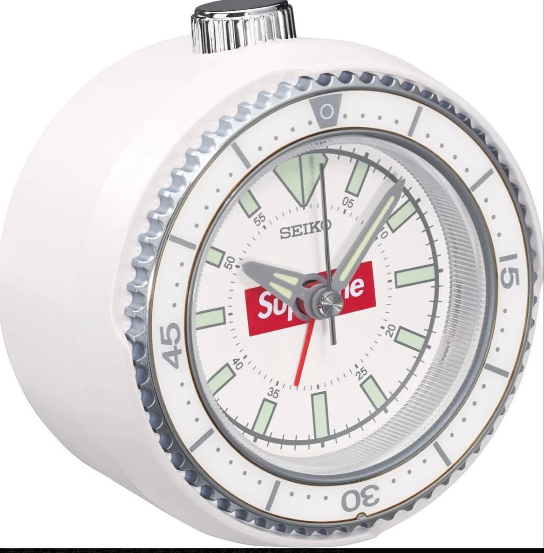 時計 Supreme x Seiko Mai Alarm Clock White