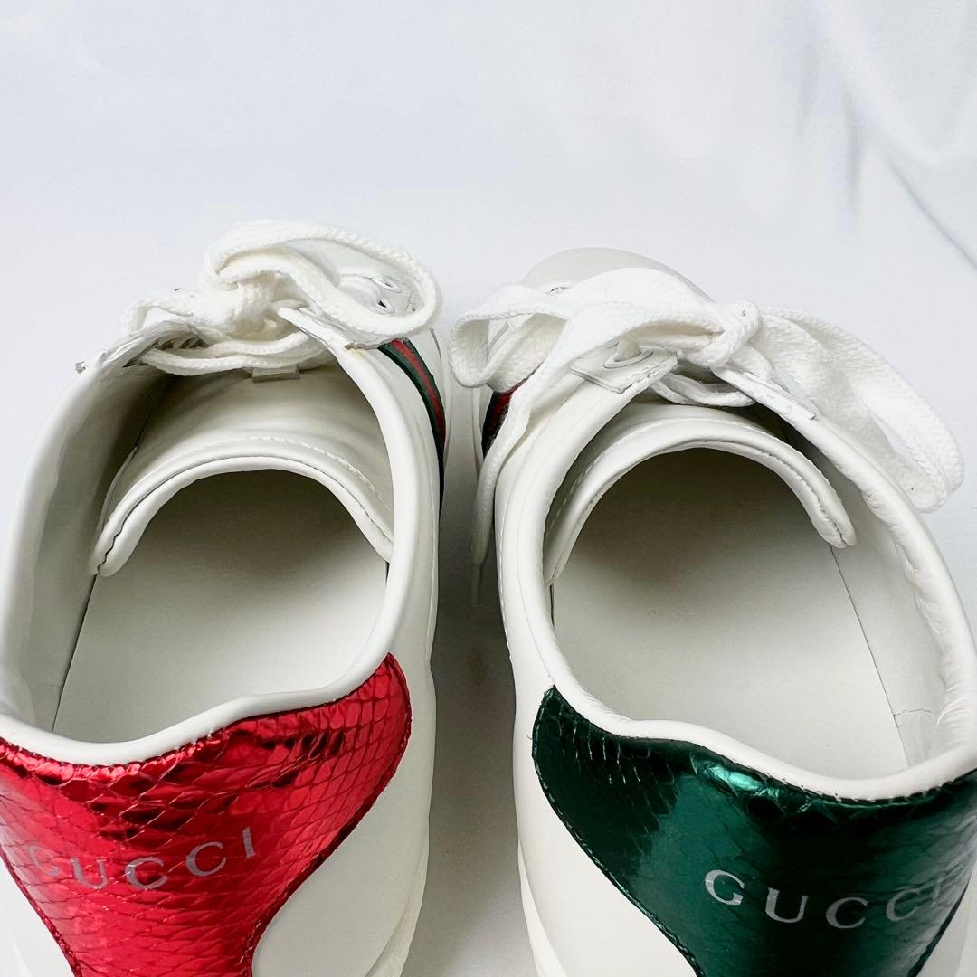 GUCCI グッチ スニーカー エース エンブロイダリー ビー シェリーライン