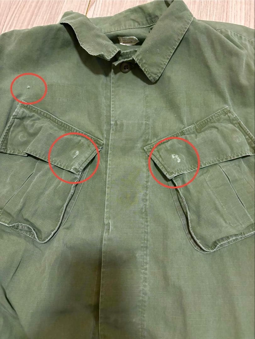 【米軍放出品】ジャングルファティーグ上下セット　ベトナム戦争