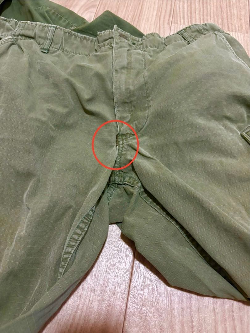 【米軍放出品】ジャングルファティーグ上下セット　ベトナム戦争