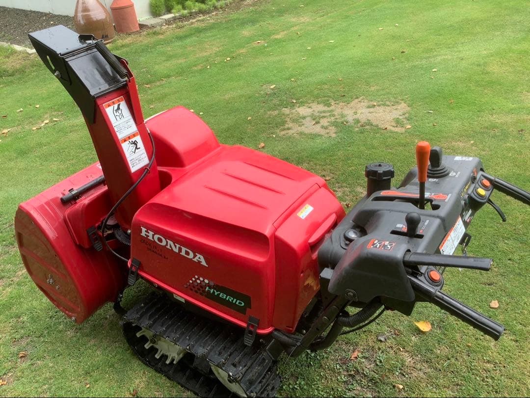 Honda HSS970i ハイブリッド除雪機＠北海道