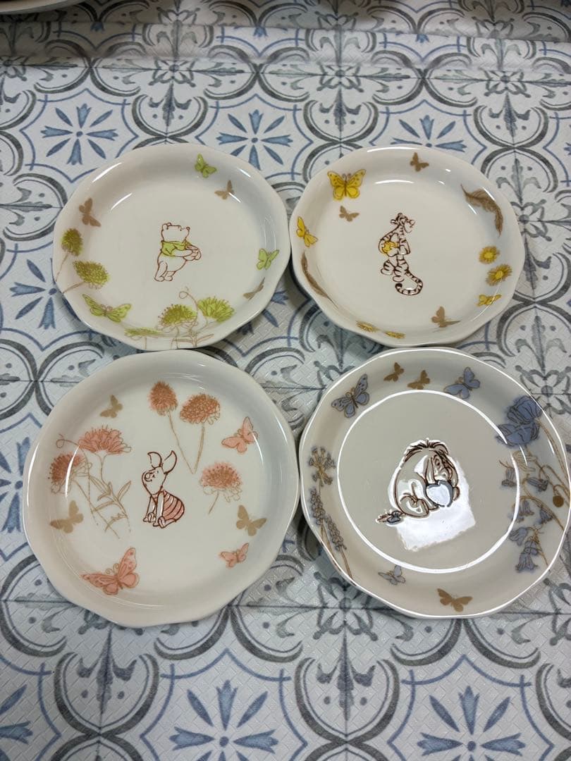 くまのプーさん 美品 パスタカレー皿 サラダボウル どんぶり皿 小皿 バラ売可