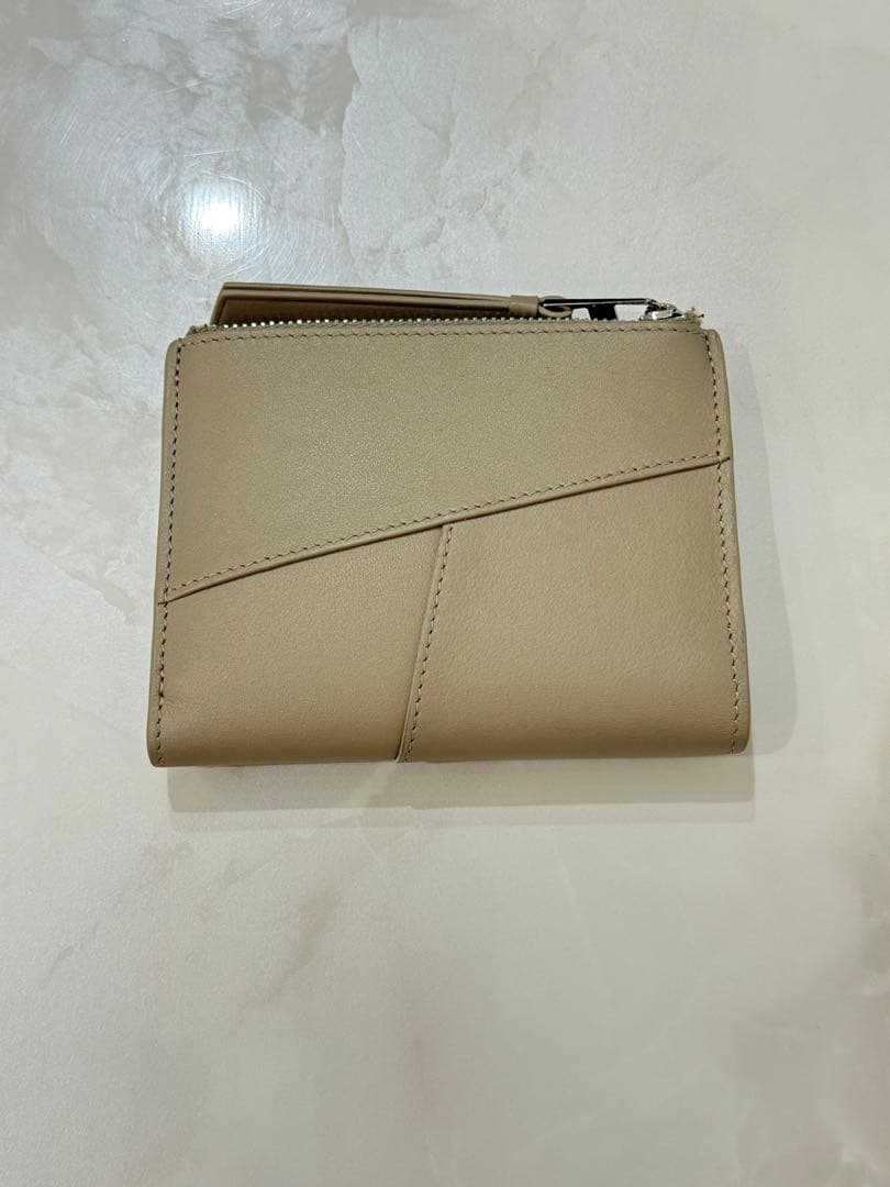 美品 LOEWE ロエベ パズル スリム コンパクト ウォレット 二つ折り財布