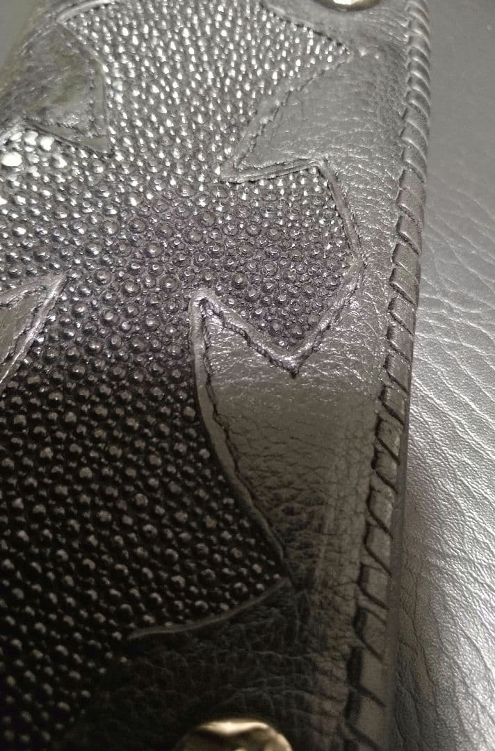 A＆G Cross Design Long Leather Wallet希少品☆