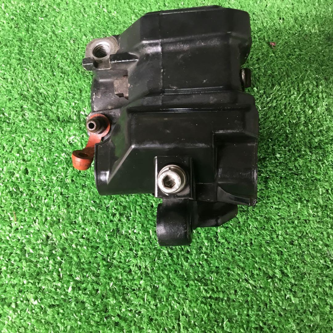 ヤマハ　RZ250 350 純正ブレーキキャリパー ブラック 赤パッド