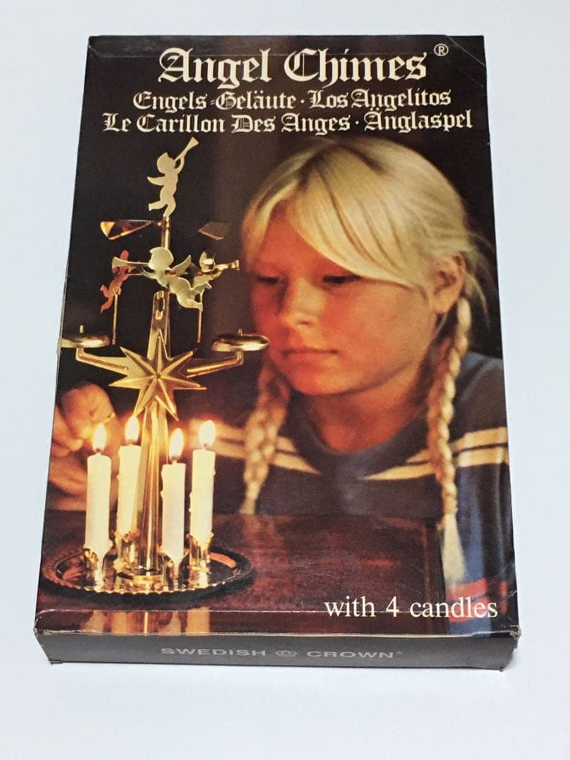 ヴィンテージ・エンジェルチャイム クリスマス キャンドル