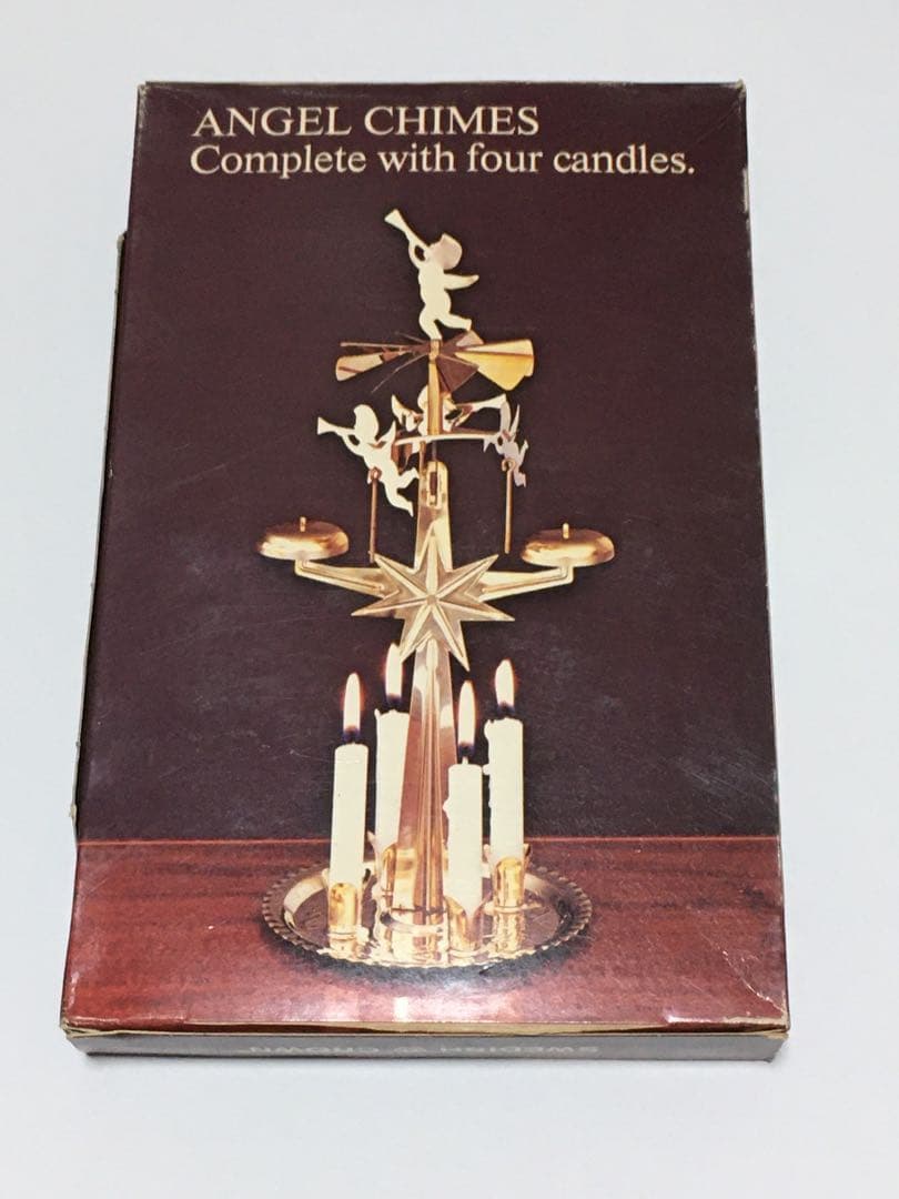 ヴィンテージ・エンジェルチャイム クリスマス キャンドル