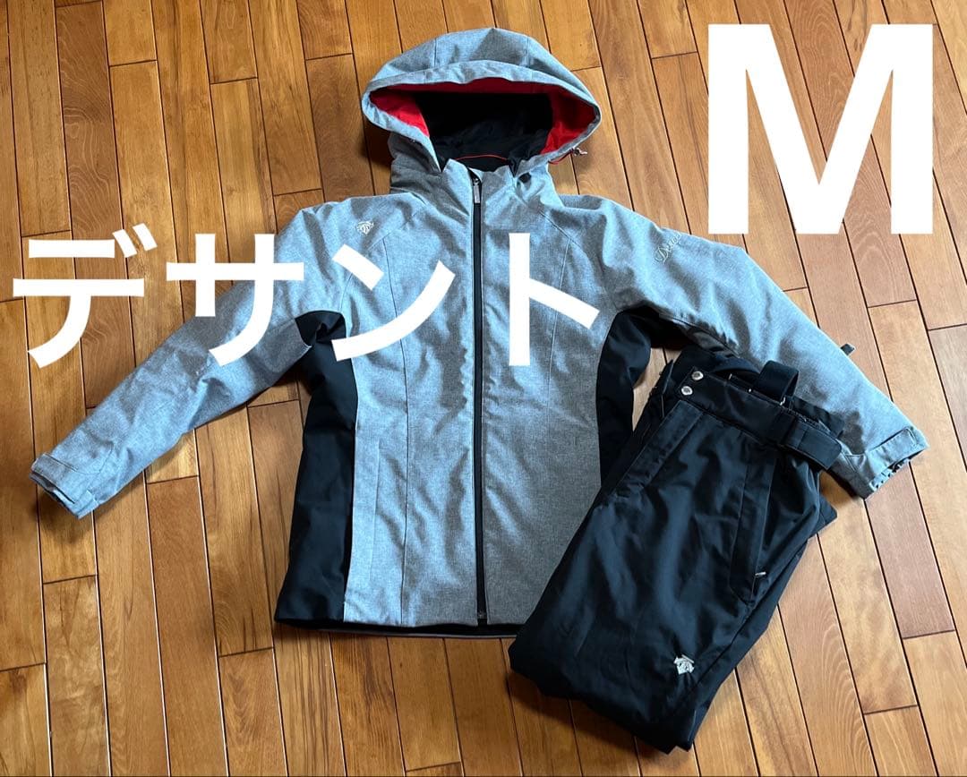 Descente デサント　スキーウェア フード付き 上下セット