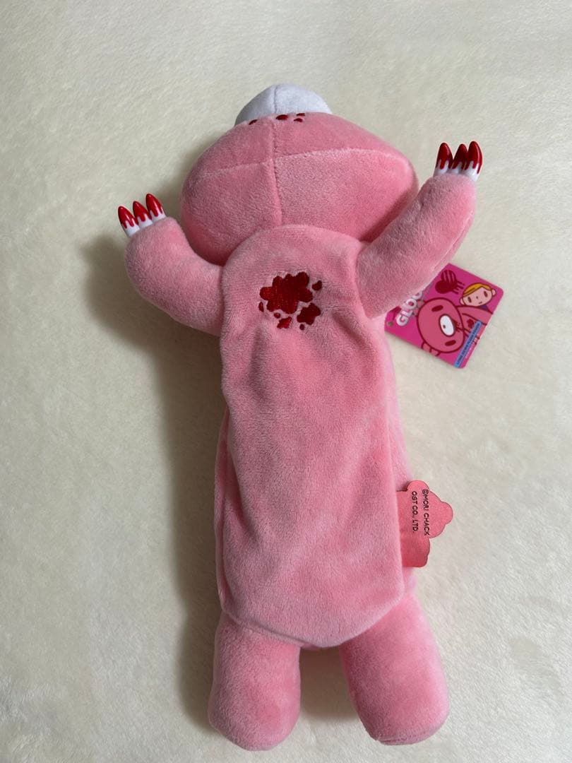 Gloomy グルーミー はらばいぬいぐるみ ポーチ ペンケース ピンク