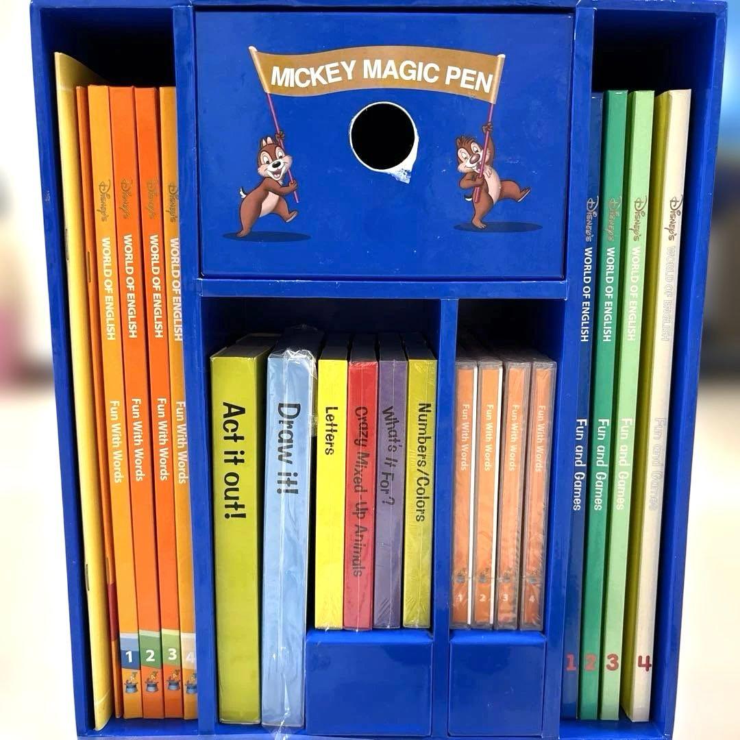 ディズニー　ミッキーマジックペンセット　英語システム