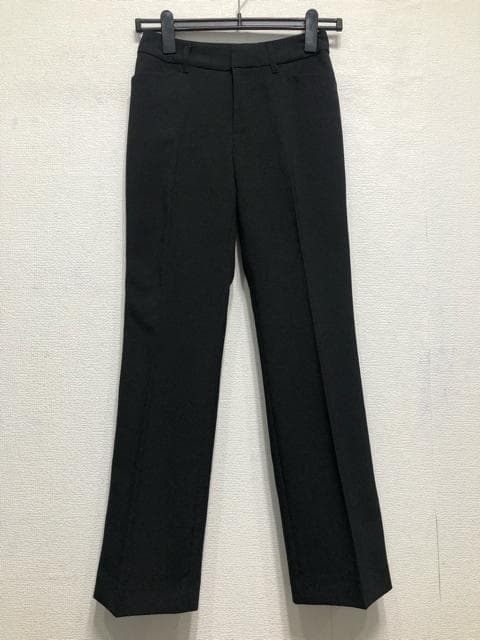 新品☆5号♪S♪黒系無地♪ブラックフォーマル♪2パンツスーツ◯D353