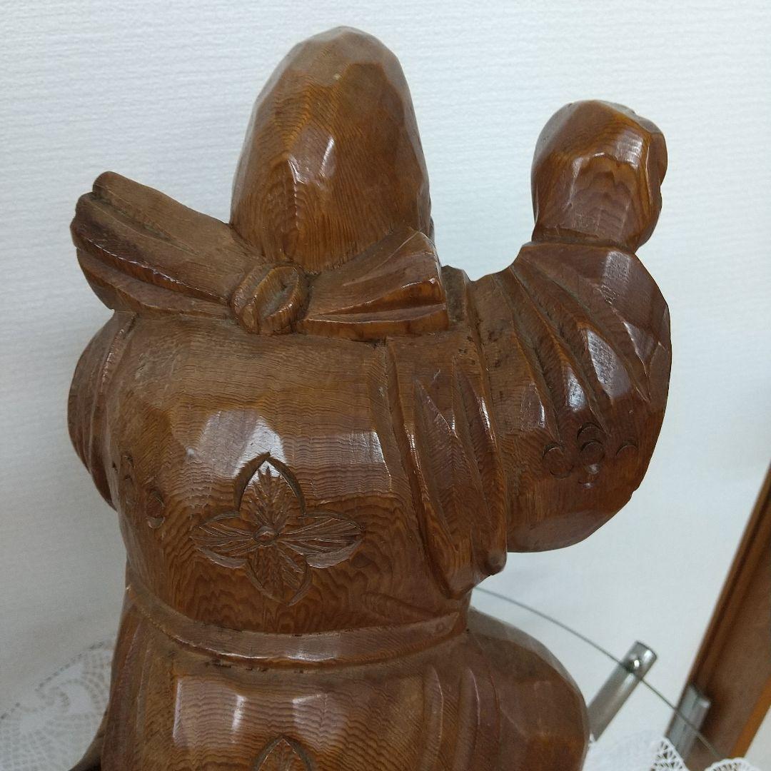 天然木 恵比寿様 縁起物