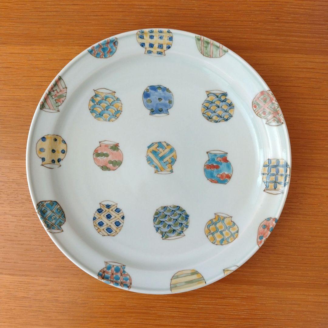 新品未使用　杉浦綾　スギウラ工房　砥部焼　皿　深皿　②