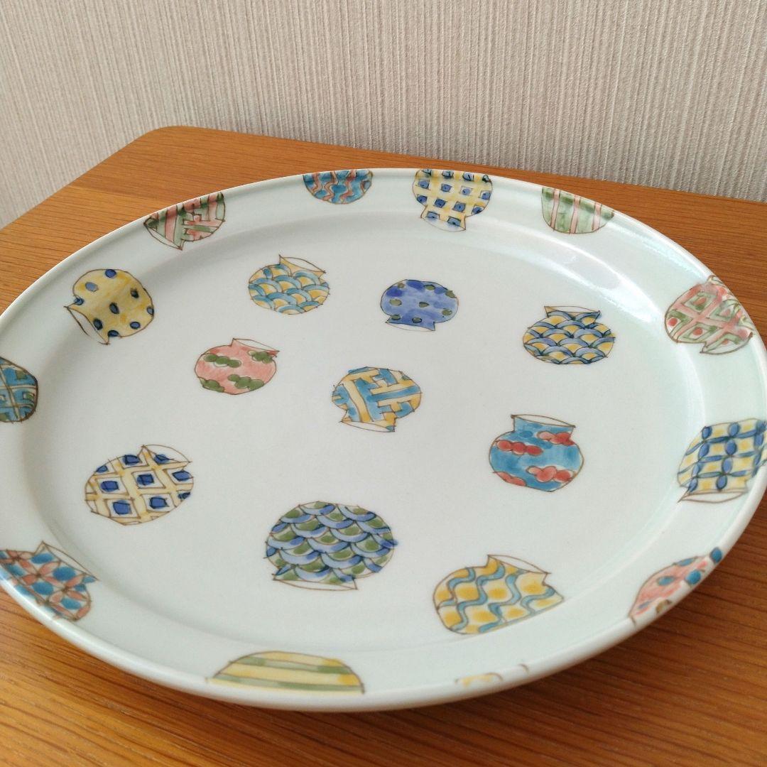 新品未使用　杉浦綾　スギウラ工房　砥部焼　皿　深皿　②