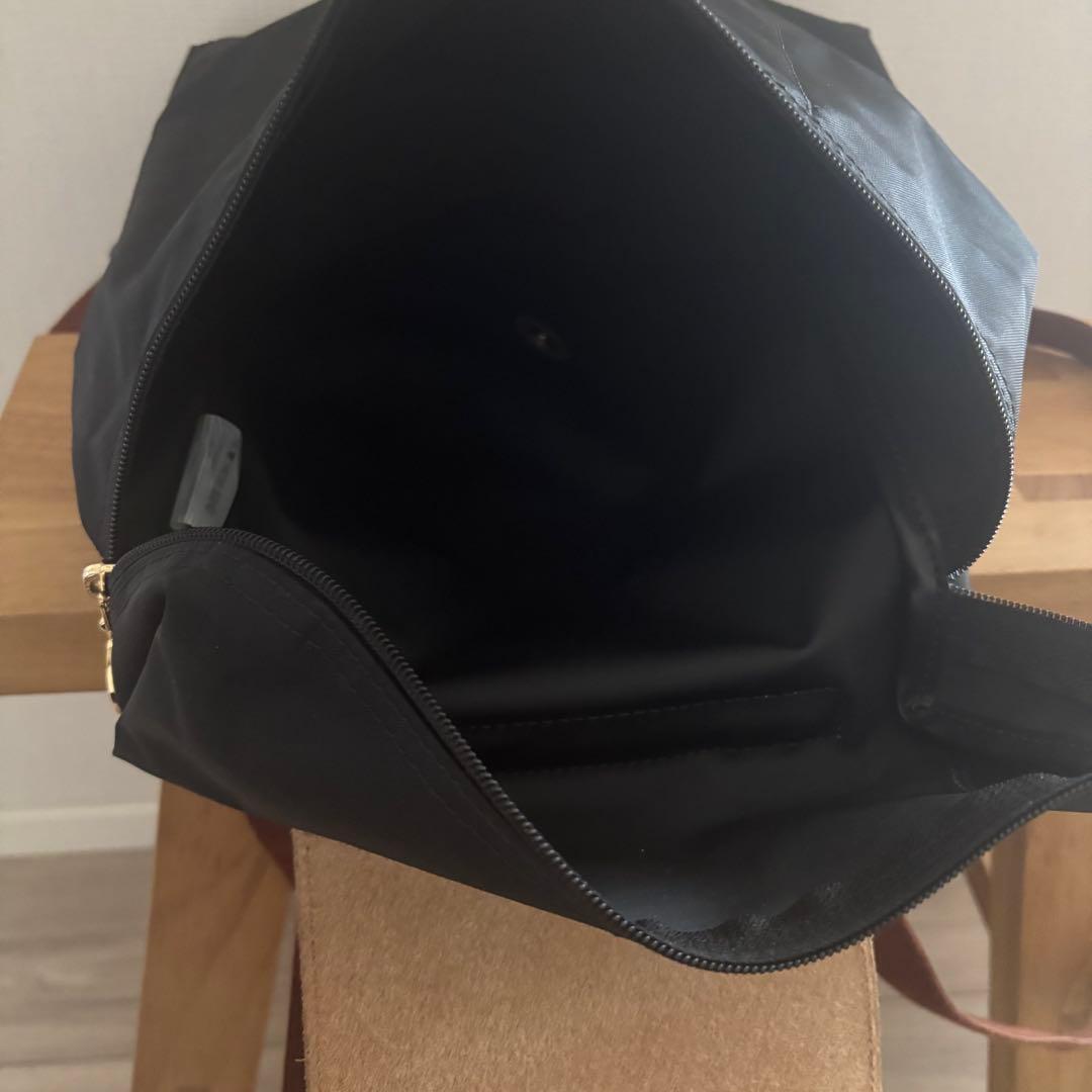 LONGCHAMP ロンシャン プリアージュ折り畳みミニリュック　ブラック