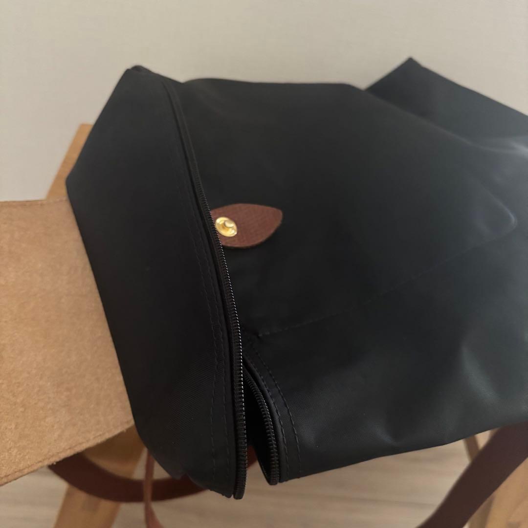 LONGCHAMP ロンシャン プリアージュ折り畳みミニリュック　ブラック