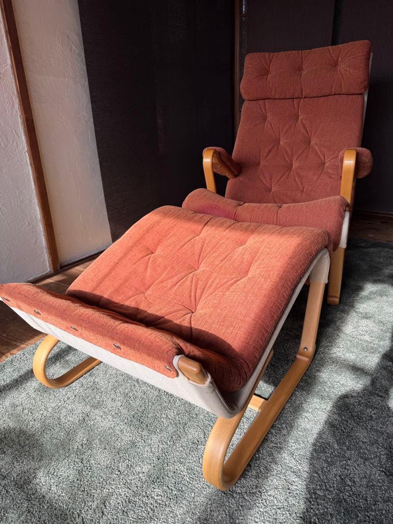 天童木工　BRUNO MATHSSON オットマン　(ソファ別)