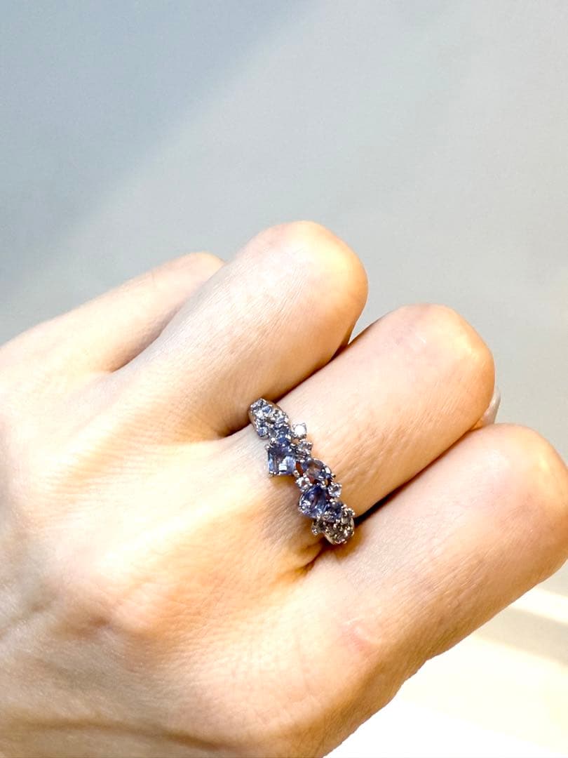 た*）様 【美品】定価18万　BIZOUX タンザナイト pt900 リング