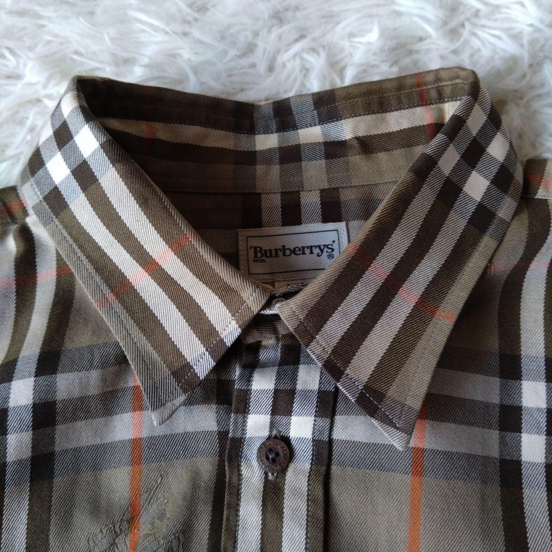 美品✨バーバリーズ　ノバチェック　シャドーホース　シャツ