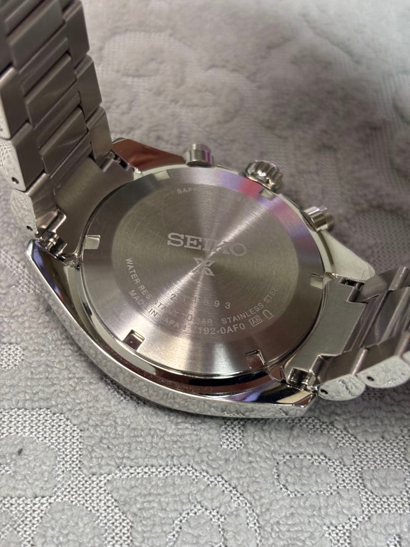 SEIKO プロスペックSBDLO85ソーラーサファイアガラス(美品)