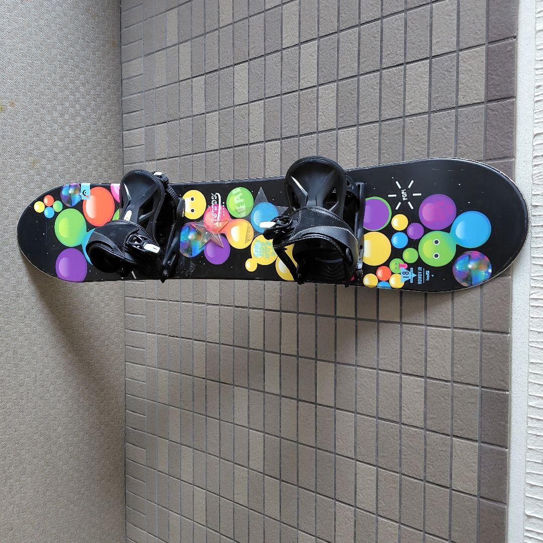 子供用スノーボード バインディング付き　117cm