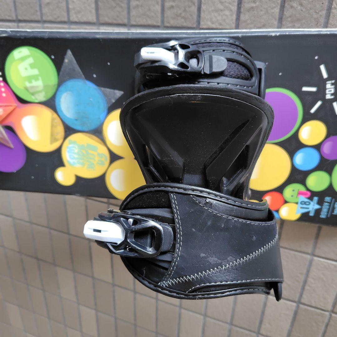 子供用スノーボード バインディング付き　117cm